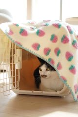 Strawberry Puff Blanket