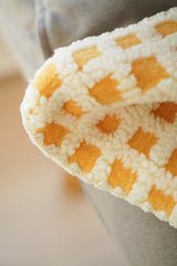 Waffle Puff Blanket