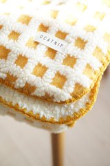 Waffle Puff Blanket