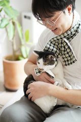 Matching Plaid Neck Sweats (Set)